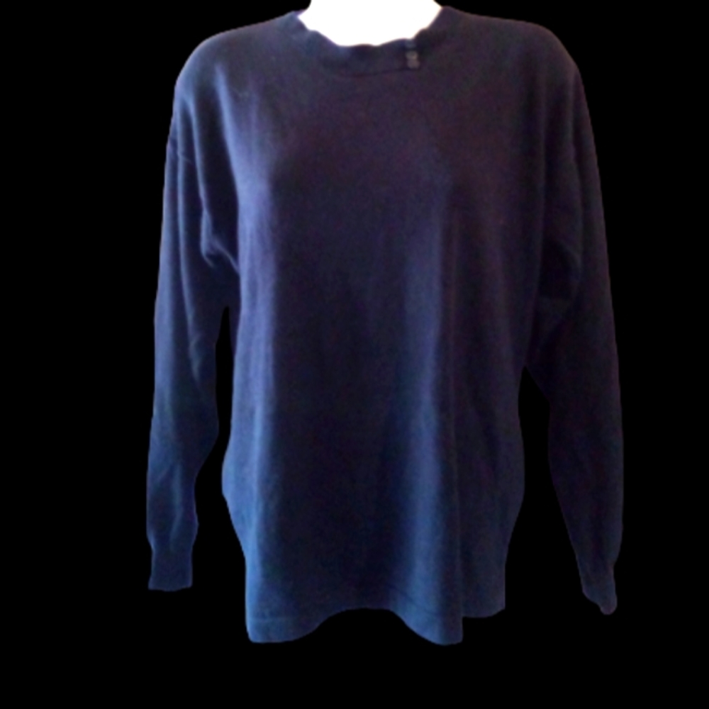Michael & Boris sz M blue top